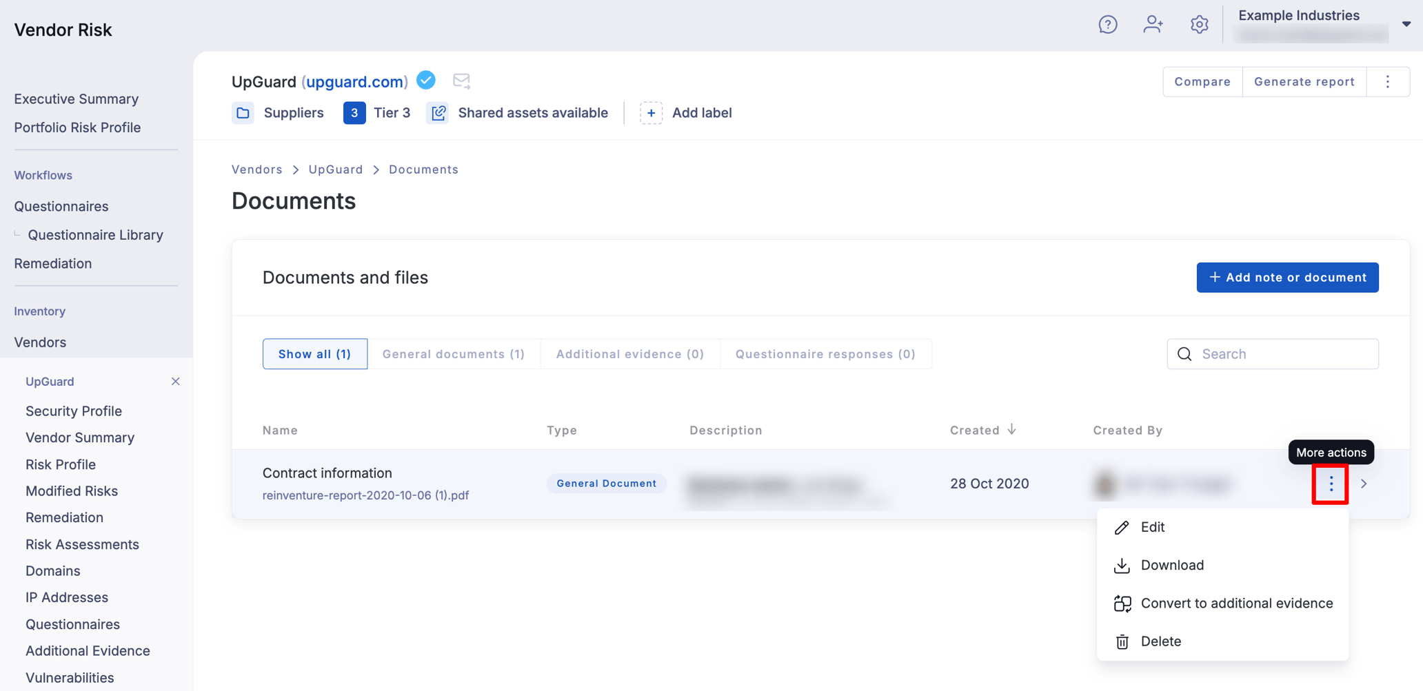 How to create or upload a document