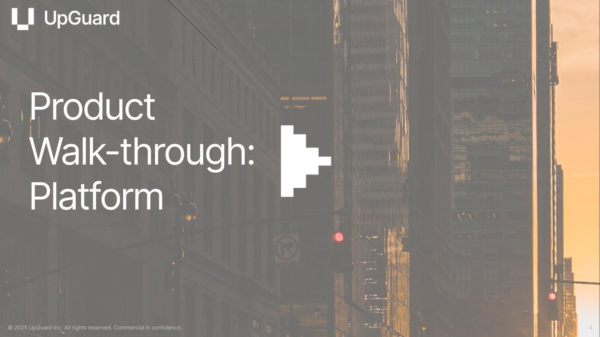 Product Walk-through: Platform