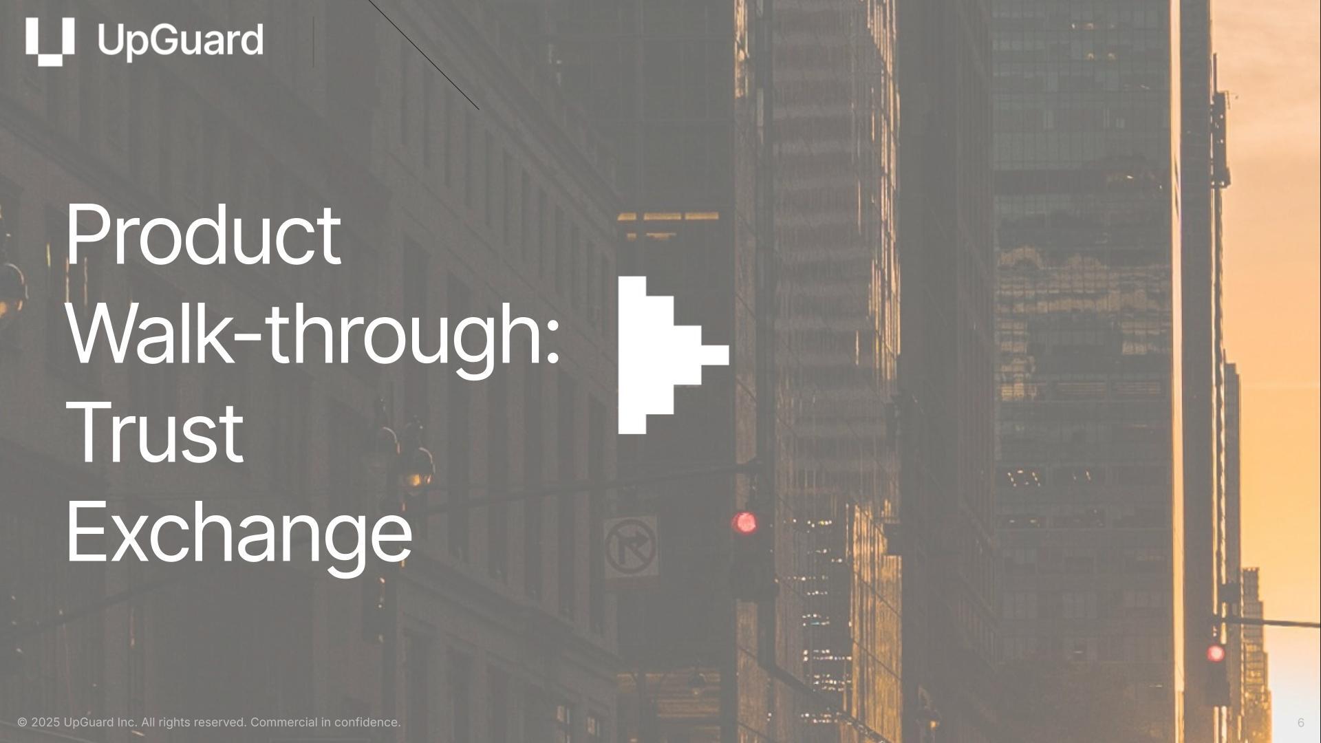 Product Walk-through: Trust Exchange