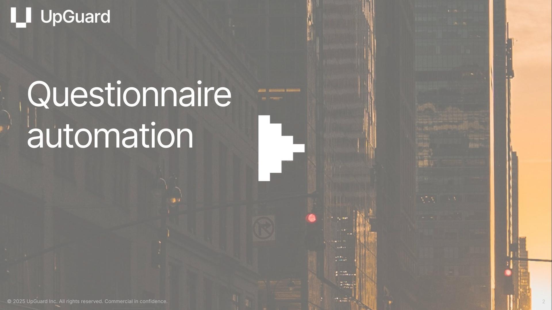 Questionnaire Automation