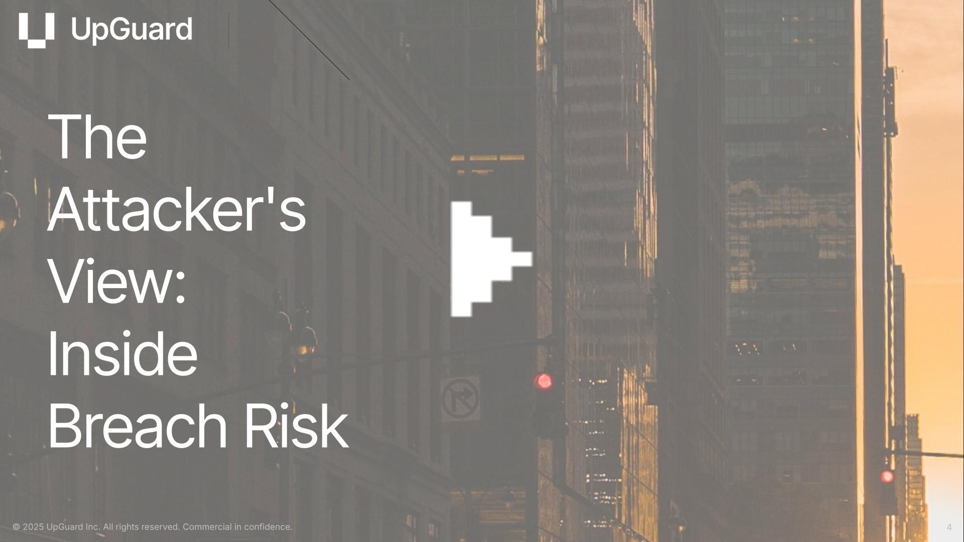 The Attacker's View: Inside Breach Risk