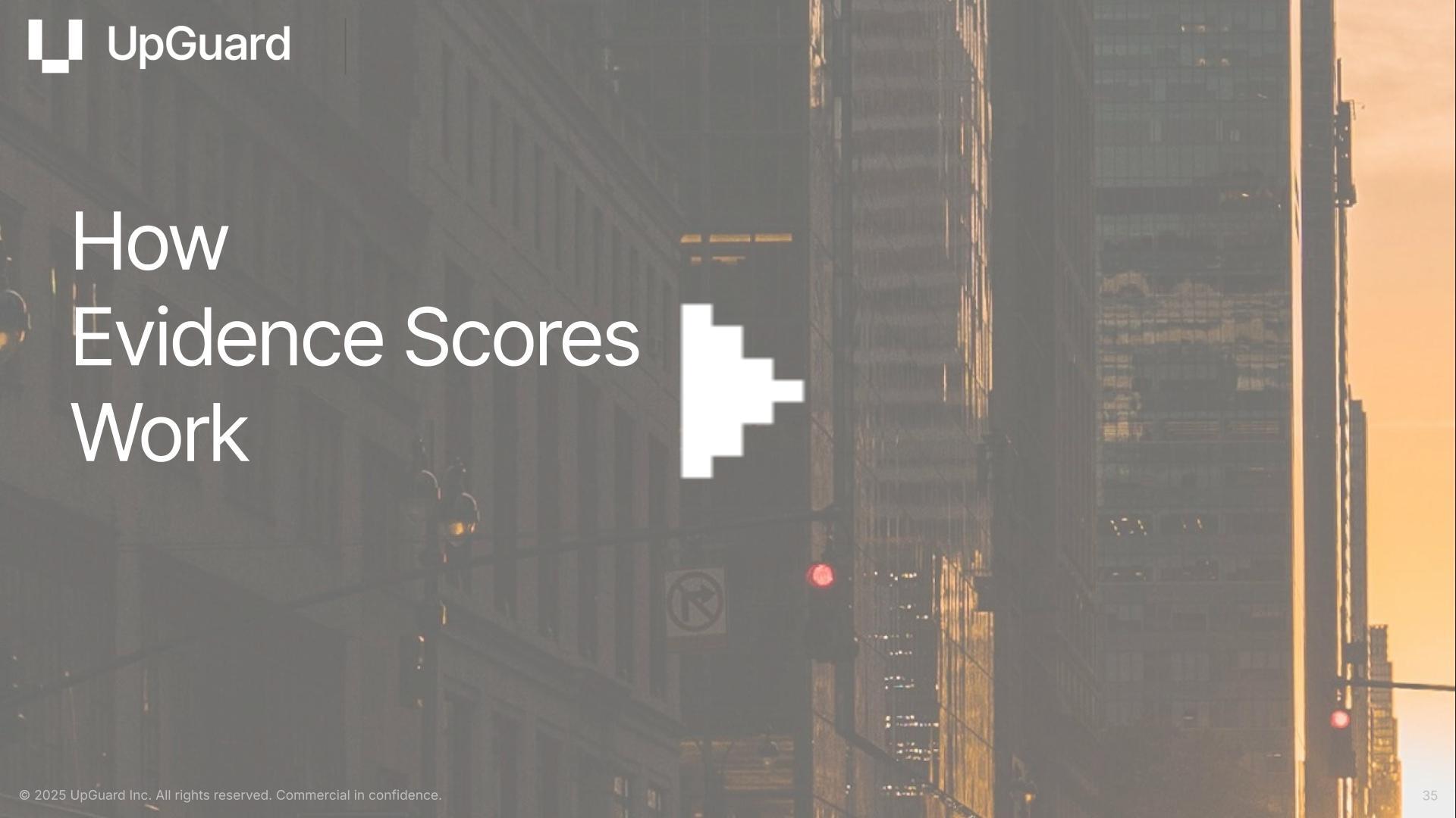 How Evidence Scores Work