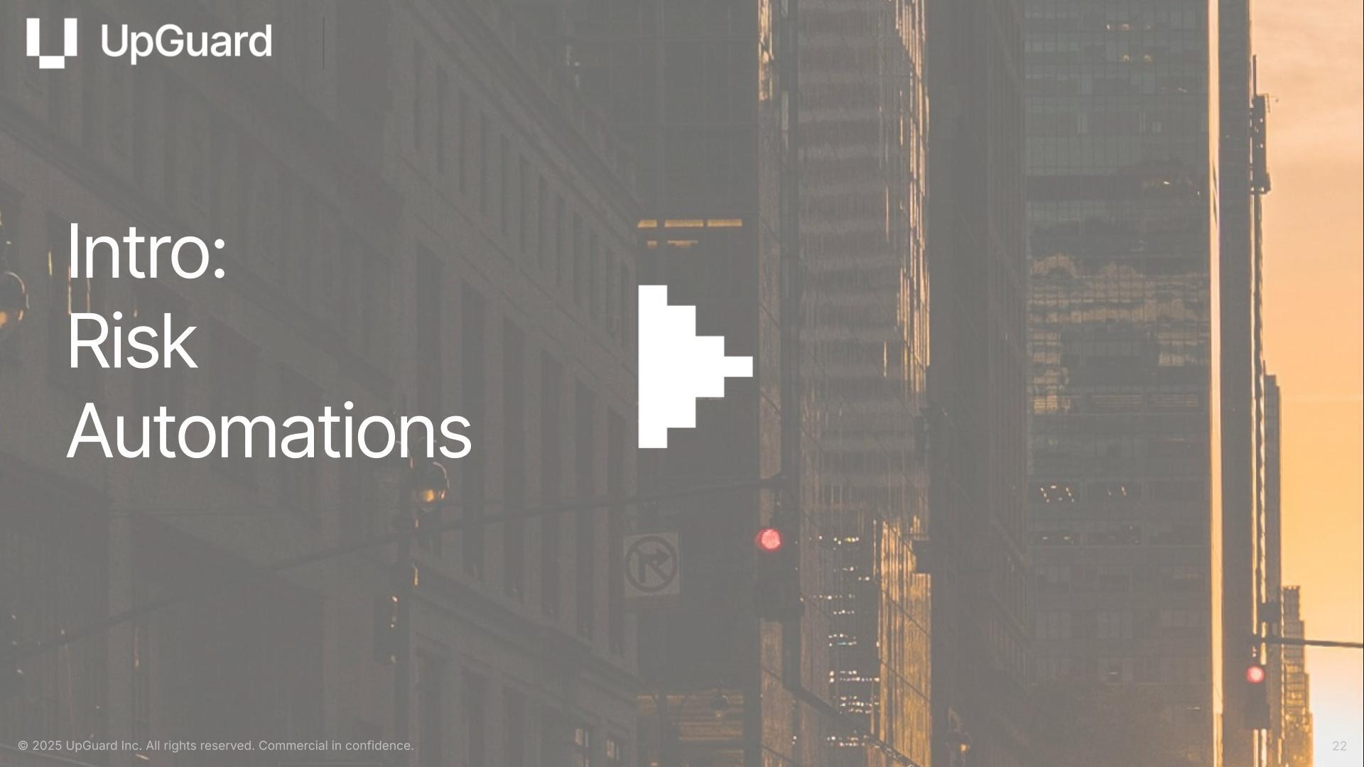 Intro: Risk Automations
